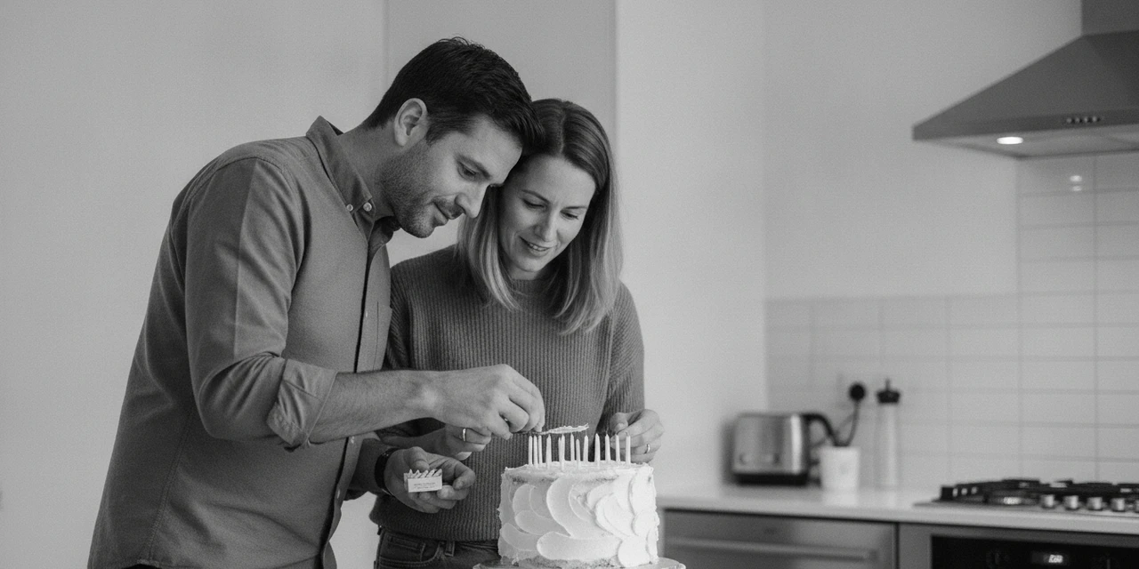 ENFJ and ISTJ compatibility: he places candles in an exact row while she swirls the frosting