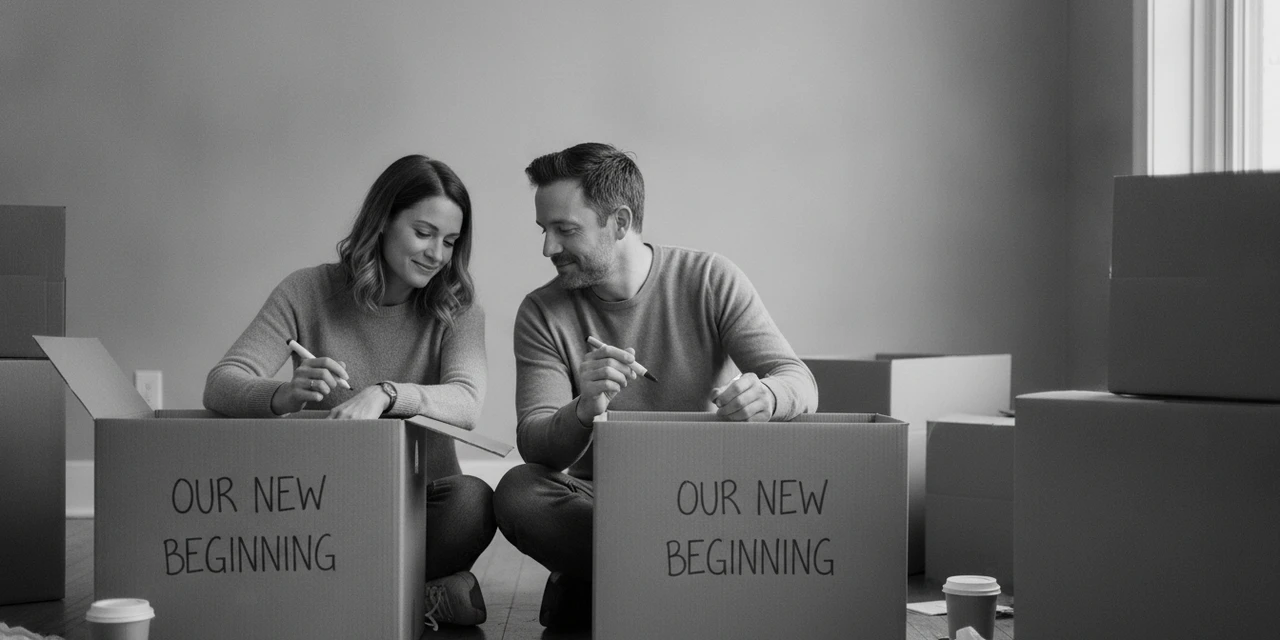 ISTJ and ISTJ compatibility: both label their moving boxes the same way, without discussing it